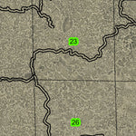 Badlands T18S R14E Township Map Preview 3