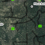 Wanoga Butte T19S R10E Township Map Preview 2