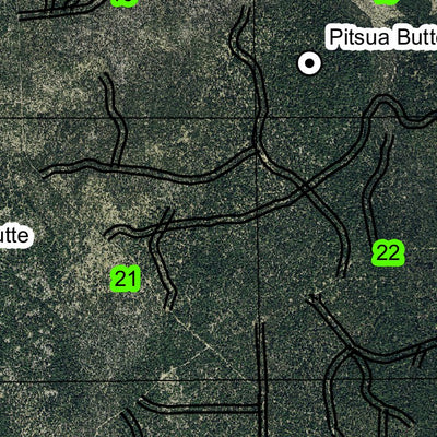 Wanoga Butte T19S R10E Township Map Preview 2