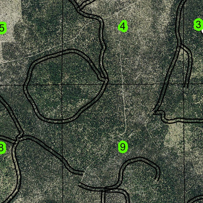 Wanoga Butte T19S R10E Township Map Preview 3