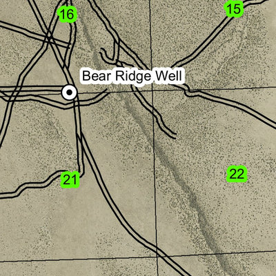 Bear Ridge T19S R15E Township Map Preview 2