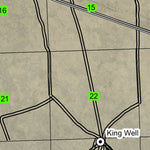 King Well T20S R17E Township Map Preview 2