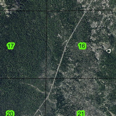 Elk Lake T18S R8E Township Map Preview 3