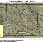 Milican T19S R15E Township Map Preview 1