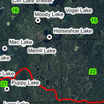 Lucky Butte T19S R7E Township Map Preview 2
