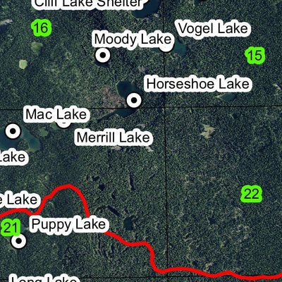 Lucky Butte T19S R7E Township Map Preview 2
