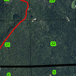 Lucky Butte T19S R7E Township Map Preview 3