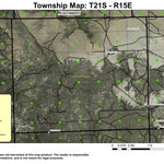 Kotzman Basin T21S R15E Township Map Preview 1