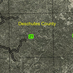 Kotzman Basin T21S R15E Township Map Preview 2