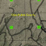 Camp One T20S R14E Township Map Preview 2