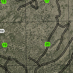 Camp One T20S R14E Township Map Preview 3