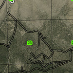 Pine Mountain T20S R15E Township Map Preview 3