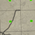 Grassy Butte T20S R19E Township Map Preview 2