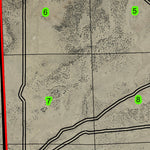 Grassy Butte T20S R19E Township Map Preview 3