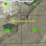 Oremite Mine T14S R12E Township Map Preview 2