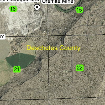 Oremite Mine T14S R12E Township Map Preview 2