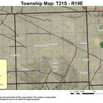 Imperial T21S R19E Township Map Preview 1