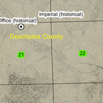 Imperial T21S R19E Township Map Preview 2