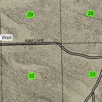 Imperial T21S R19E Township Map Preview 3