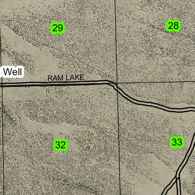 Imperial T21S R19E Township Map Preview 3