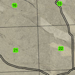 Yreka Butte T22S R20E Township Map Preview 2