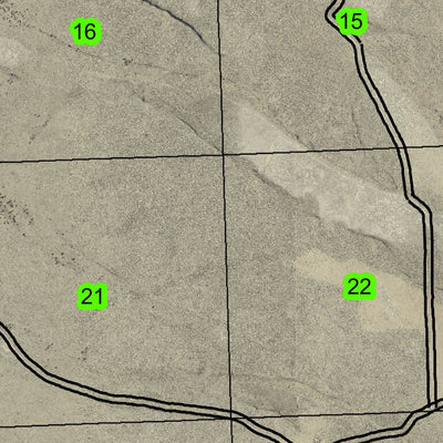 Yreka Butte T22S R20E Township Map Preview 2