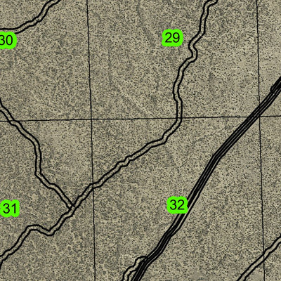 Pronghorn T16S R13E Township Map Preview 3