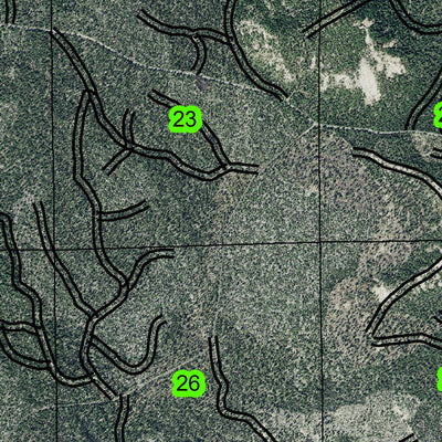 Lumrum Butte T20S R9E Township Map Preview 3