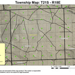 Firestone Basin T21S R18E Township Map Preview 1