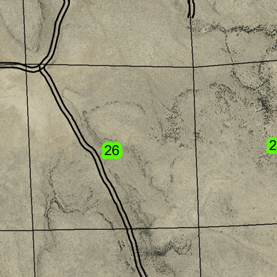 Dust Bowl T22S R23E Township Map Preview 3