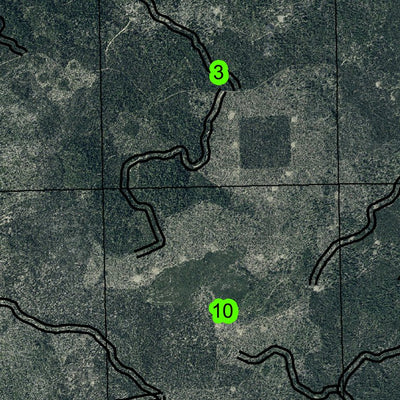 Davis Lake T22S R7E Township Map Preview 3