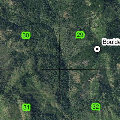 Quartz Point T25S R2E Township Map Preview 3
