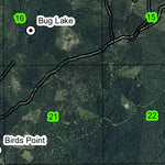 Warm Spring Butte T25S R5E Township Map Preview 2