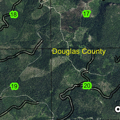 Warm Spring Butte T25S R5E Township Map Preview 3