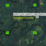 Staley Creek T25S R4E Township Map Preview 2