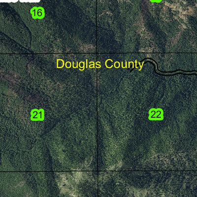 Twin Lakes T27S R2E Township Map Preview 2