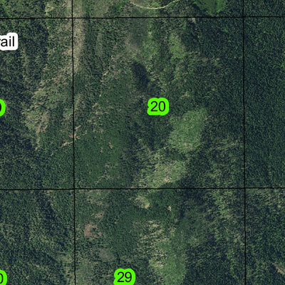 Bear Camp T25S R3E Township Map Preview 3