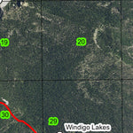 Windigo Pass T25S R6E Township Map Preview 3