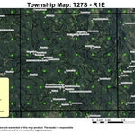 Hemlock Falls T27S R1E Township Map Preview 1