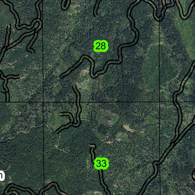 Jack Falls T26S R1E Township Map Preview 3