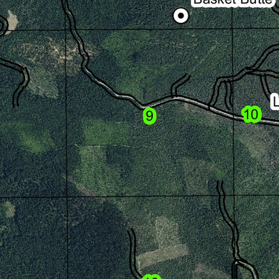 Lemolo Lake T26S R5E Township Map Preview 3