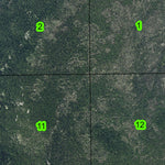 Cappy Peak T26S R6.5E Township Map Preview 3