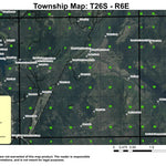 Red Cinder Butte T26S R6E Township Map Preview 1