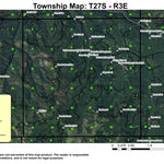 Fish Creek Desert T27S R3E Township Map Preview 1