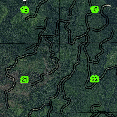 Fish Creek Desert T27S R3E Township Map Preview 2