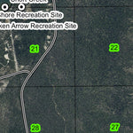 Diamond Lake T28S R5.5E Township Map Preview 2