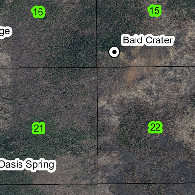 Soda Spring T29S R5E Township Map Preview 2