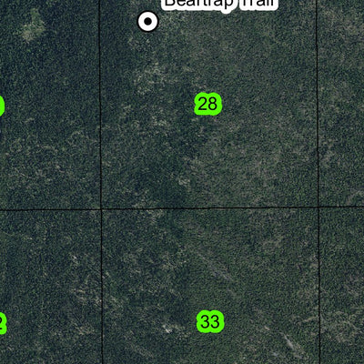 Clearwater Falls T27S R5E Township Map Preview 3
