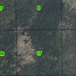 Crater Lake North Entrance T29S R5.5E Township Map Preview 3