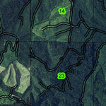 Siuslaw Falls T20S R6W Township Map Preview 2